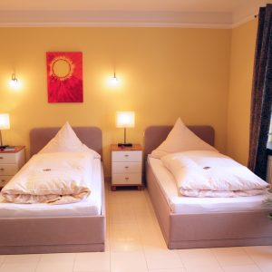 Doppelzimmer bei Business Hotel Raunheim